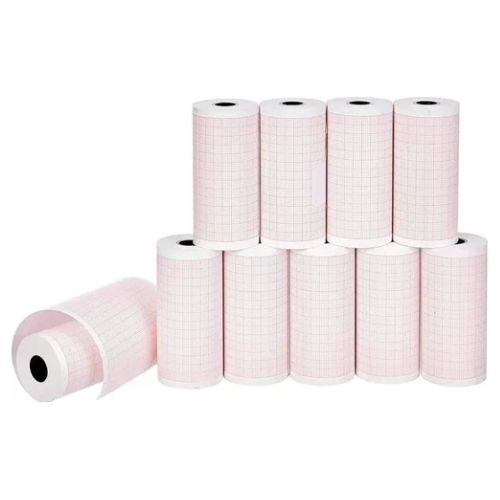 3 Channel ECG Paper - 80mm x 20 Mtr. Roll Device4Med