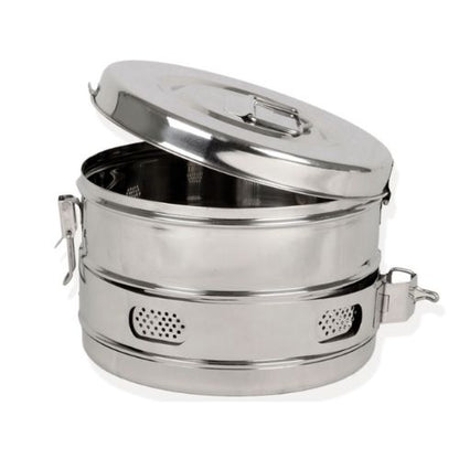 Dressing Drum Jointed - Medical-Grade Stainless Steel