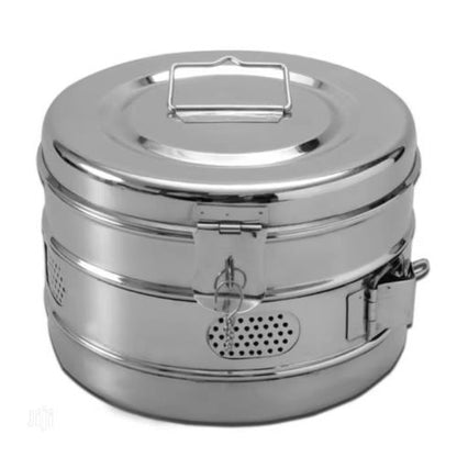 Dressing Drum Jointed - Medical-Grade Stainless Steel