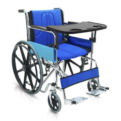 KosmoCare RCR102 Foldable Wheelchair | Dura Mag with Soft Cushion
