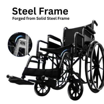 Kosmocare RCS113 Deluxe Flexifold Voyager Wheelchair